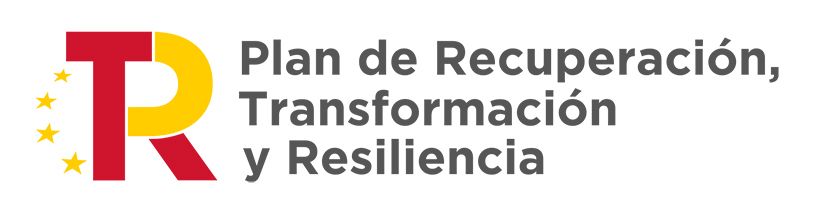 Logotipo del plan de Recuperación, Transformación y Resiliencia