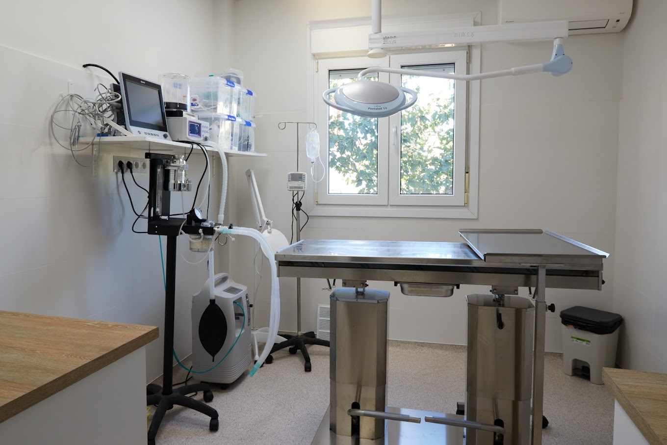 Sala de Quirófano Sala de Quirófano de la clinica veterinaria Pelayos de la Presa