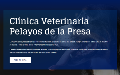 ¡Estrenamos nueva web en Clínica Veterinaria Pelayos de la Presa!